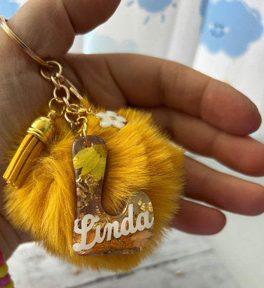 Portachiavi Personalizzati in Resina - Lettere dell'Alfabeto