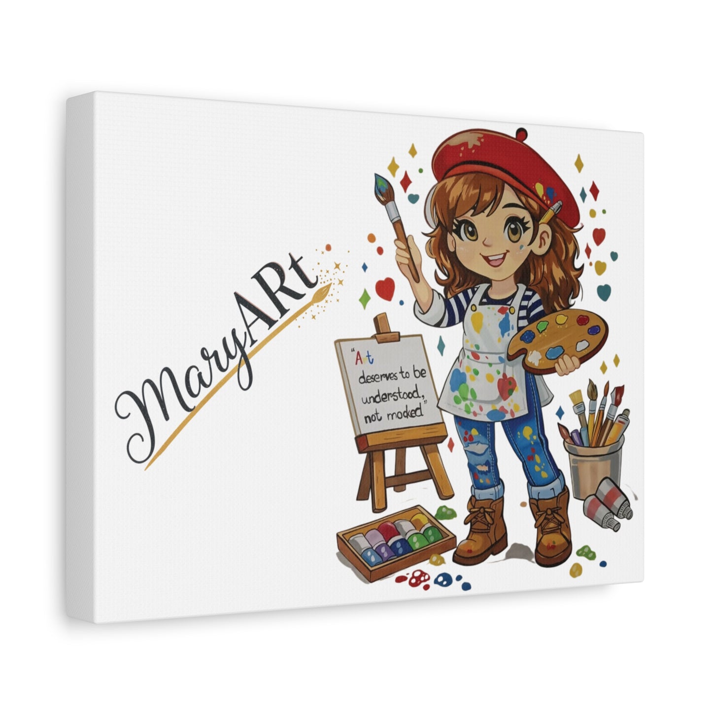 Matte Canvas, Stretched, 1.25"