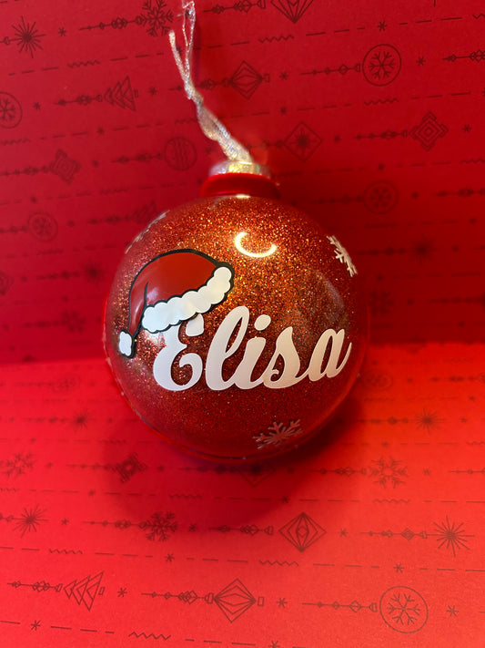 pallina di natale personalizzata Artigianale