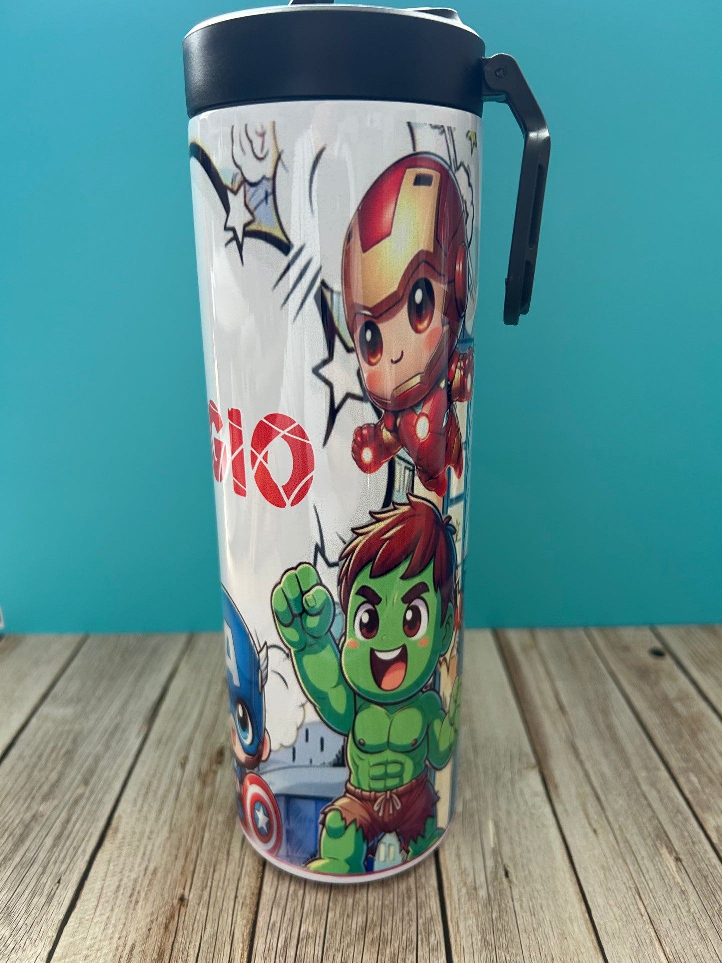 Bottiglia Personalizzata con Personaggi Preferiti